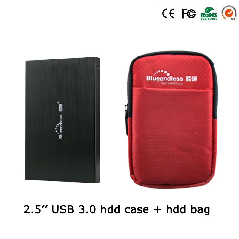 1Set External Hard Drive Accessory 2 5 HDD Case 5 Hdd Bag Protect 2 5Inch hdd 1