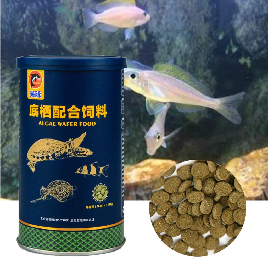 

Spirulina Veggie Algae Wafers Tablets Fish Food Tropical Fish Feed Home Aquarium 200g