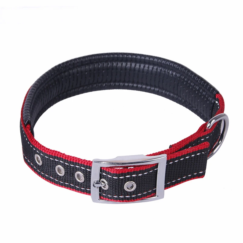 Светоотражающие Dog Collar поводок набор мягкая Регулируемая Pet Кот прочный ошейники для маленьких средних собак основные воротник и поводки