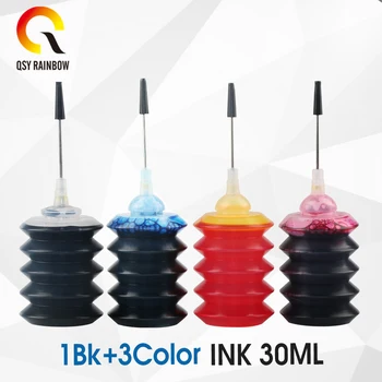 

CMYK SUPPLIES 30ml Universal Refill Dye Ink Kit Compatible For HP21 652 650 For Epson T2991 T1811 T1281 FOR All Inkjet Printer