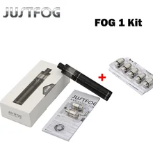 Justfog FOG1 Kit with 1500mAh Fog 1 battery Atomizer 2ML with OCC bottom Coil DL DTL Electronic Cigarette Vape Pen Justfog FOG1 Kit with 1500mAh Fog 1 battery Atomizer 2ML with OCC bottom Coil DL DTL Electronic Cigarette Vape Pen