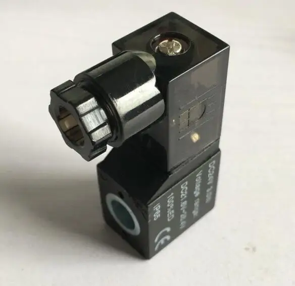 Электромагнитные клапаны в катушке со светодиодом для 4V110 12 В постоянного тока 24