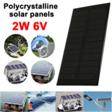 BCMaster Mini 2W 6V Solar Generator Solar Light Solar Panel Portable Small Power System Solar Charger Pane Charging Waterproof