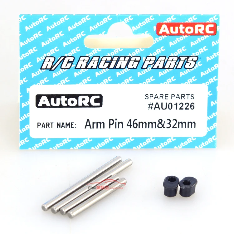 

AutoRC A10 High Quality Original Short Card Rcing Parts AU01226 Arm Pin 46mm&32mm