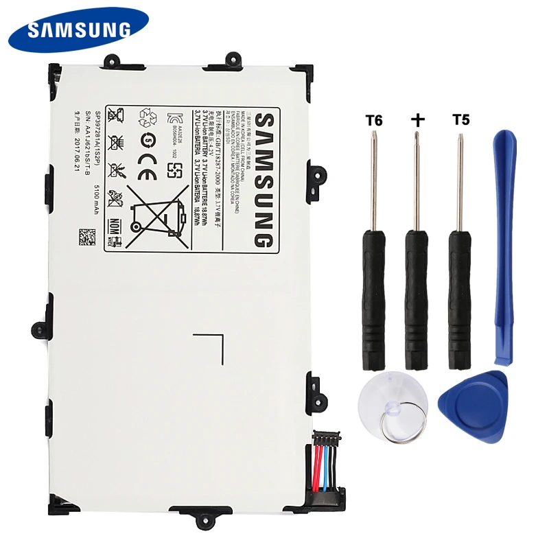 

Original Samsung Battery SP397281A For Samsung GALAXY Tab 7.7 P6800 P6810 i815 Genuine Replacement Tablet Battery 5100mAh
