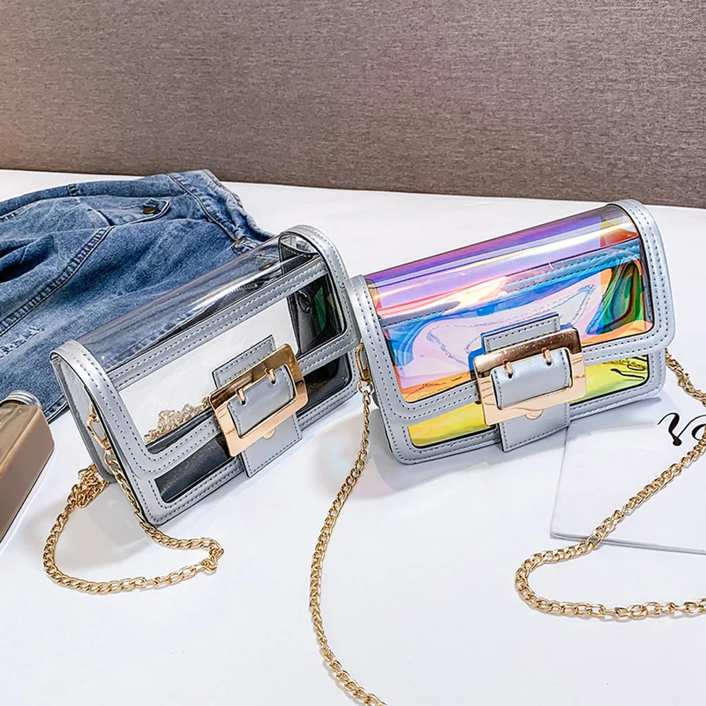 Сумка мессенджер sac основной femme женская сумка модный прозрачный Желейный шарф