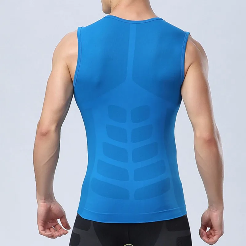 Мужская рубашка компрессионная базовая плотная жилетка термобелье|shirt