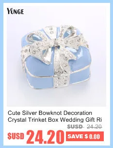 Качественная коробка для украшений из кристаллов DIY, свадебный Декор для дома, подарок, серебряная шкатулка для женщин, туалетный чехол, сувенир для рисования денег