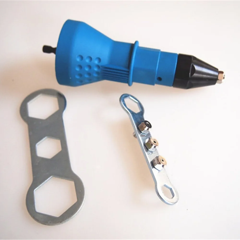 

Electric Riveter Gun Conversion Head Machine Pull Pin Accessories Core Pulling Blind Riveter Adapter Tool Riveter Gun Head Tool
