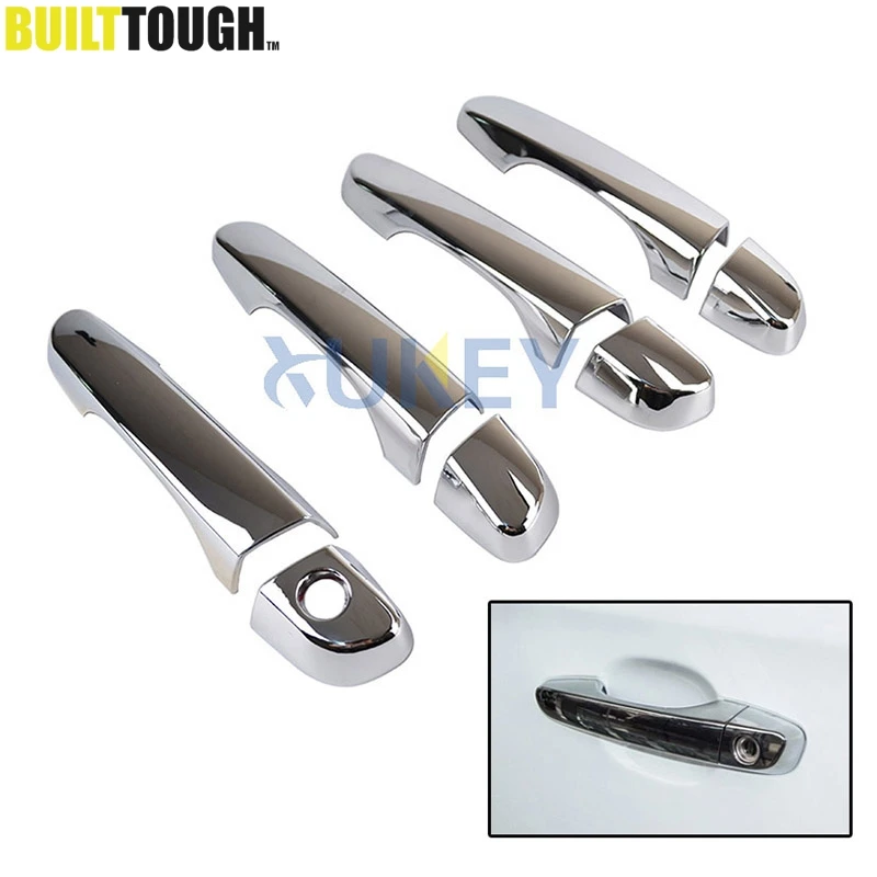 

For Hyundai Creta Ix25 2015 2016-2019 Chrome Door Handle Cover Trim Molding Catch Garnish Overlay Cap Decoration Protector 8pcs