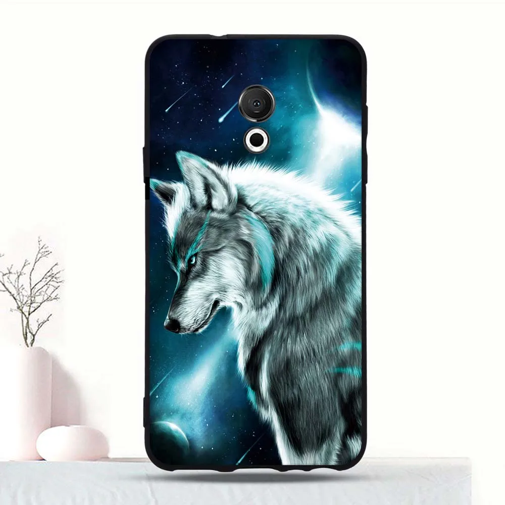 Case For Meizu 15 Lite Silicone Pattern Printed Case For Meizu M15 TPU Back Protective Cover For Meizu 15 Lite Case 5.46" Coque 