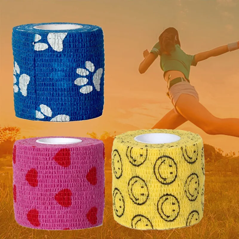 

1 Pc Tape Waterproof Self Adhesive Elastic Bandage Muscle Tape Finger Joints Wrap Therapy Bandage Care 2 Sizes