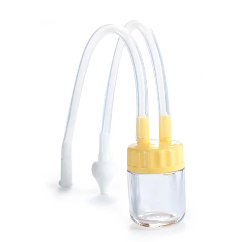 

1Pcs Nasal Aspirator Safe Infant Aspirator Kids Inhalation for Baby Care Tool Nose Cleaner Vacuum Suction Nasal Mucus Runny