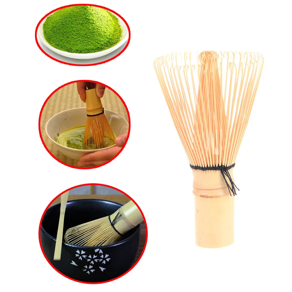 

1 x Useful Brush Tools Kitchen Accessories 4.5 x 8.5 cm Green Tea Powder Whisk Matcha Bamboo Whisk Bamboo