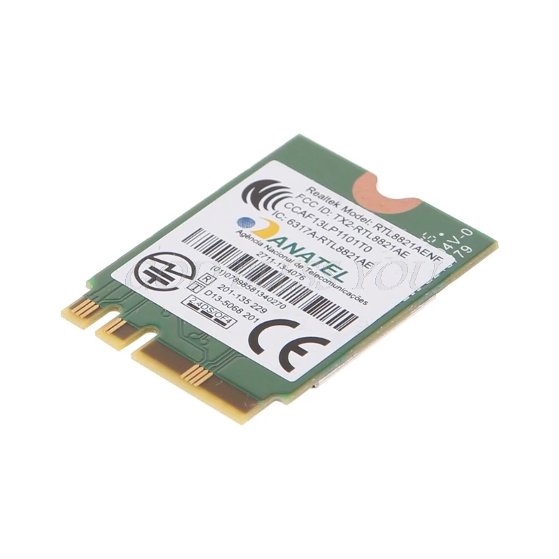 Двухдиапазонная Беспроводная комбинированная карта 2 4 + 5 ГГц 433M Bluetooth V4.0 NGFF M.2 Wifi