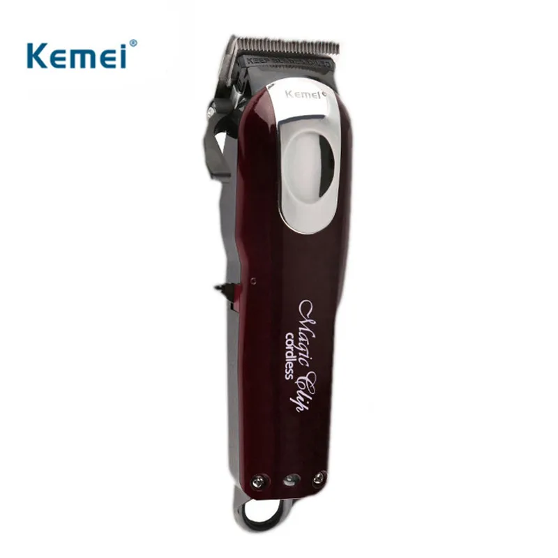 

Kemei 110V-240V Rechargeable Electric Haircut Machine For Men Professional Waterproof Clipper powerful Cordless Hair Trimmer