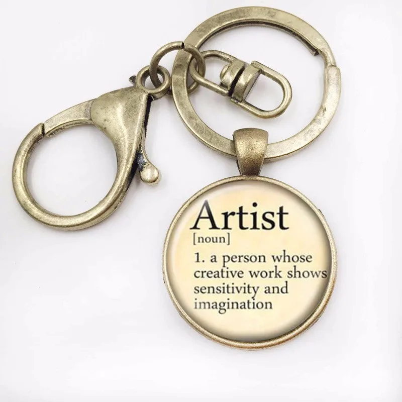 Kbronze keychain