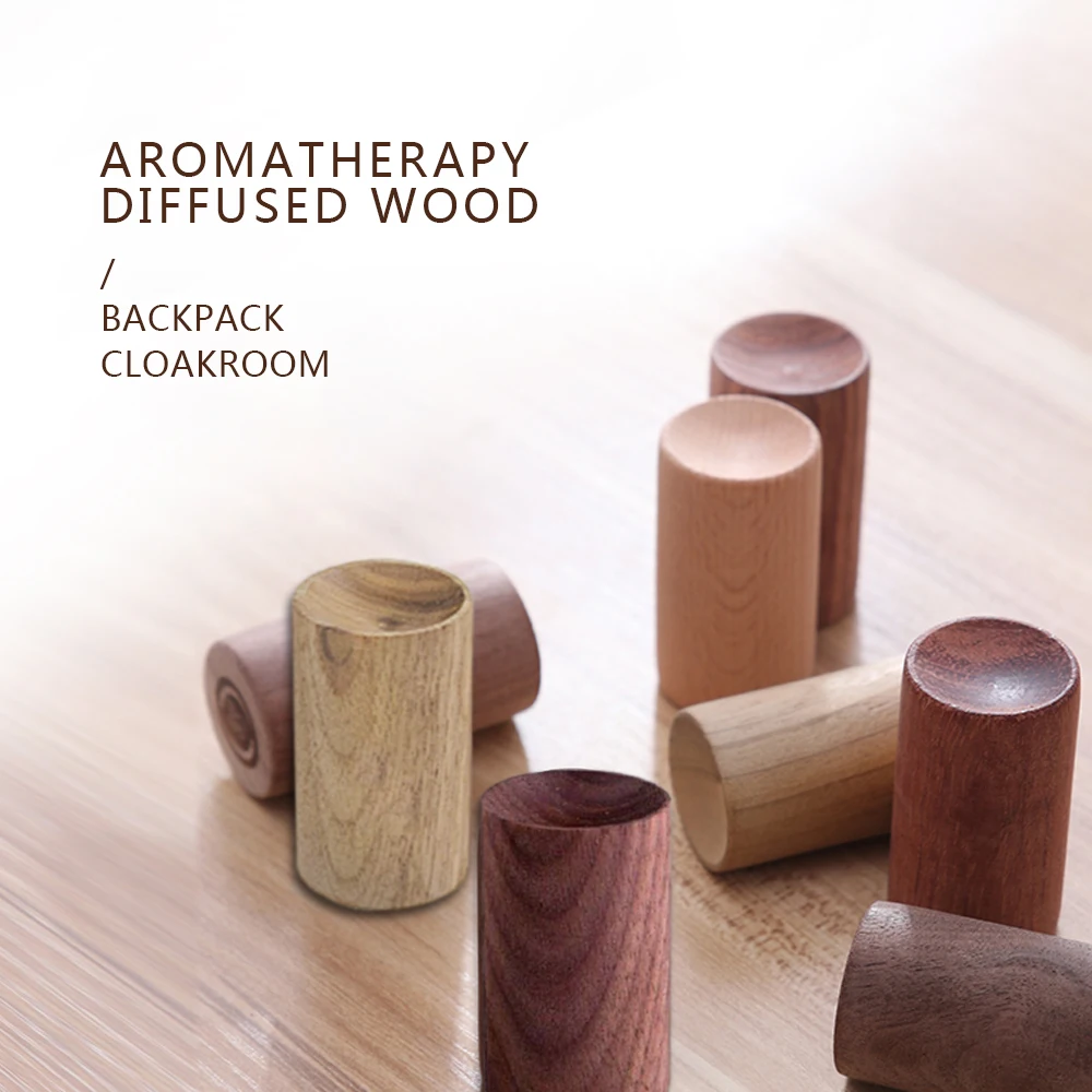 New Wooden Aroma Essential Oil Diffuser Car Fragrance Oil Diffuser