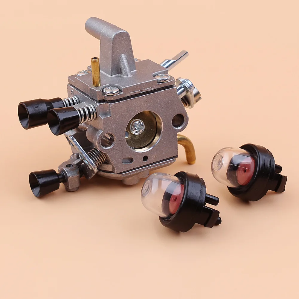 

Carburetor Kit Fit Stihl FS120R FS200 FS250R FS300 FS350 FS020 FS202 TS200 HT250 BT120 BT121 Strimmers Weed Eater Brush Cutter