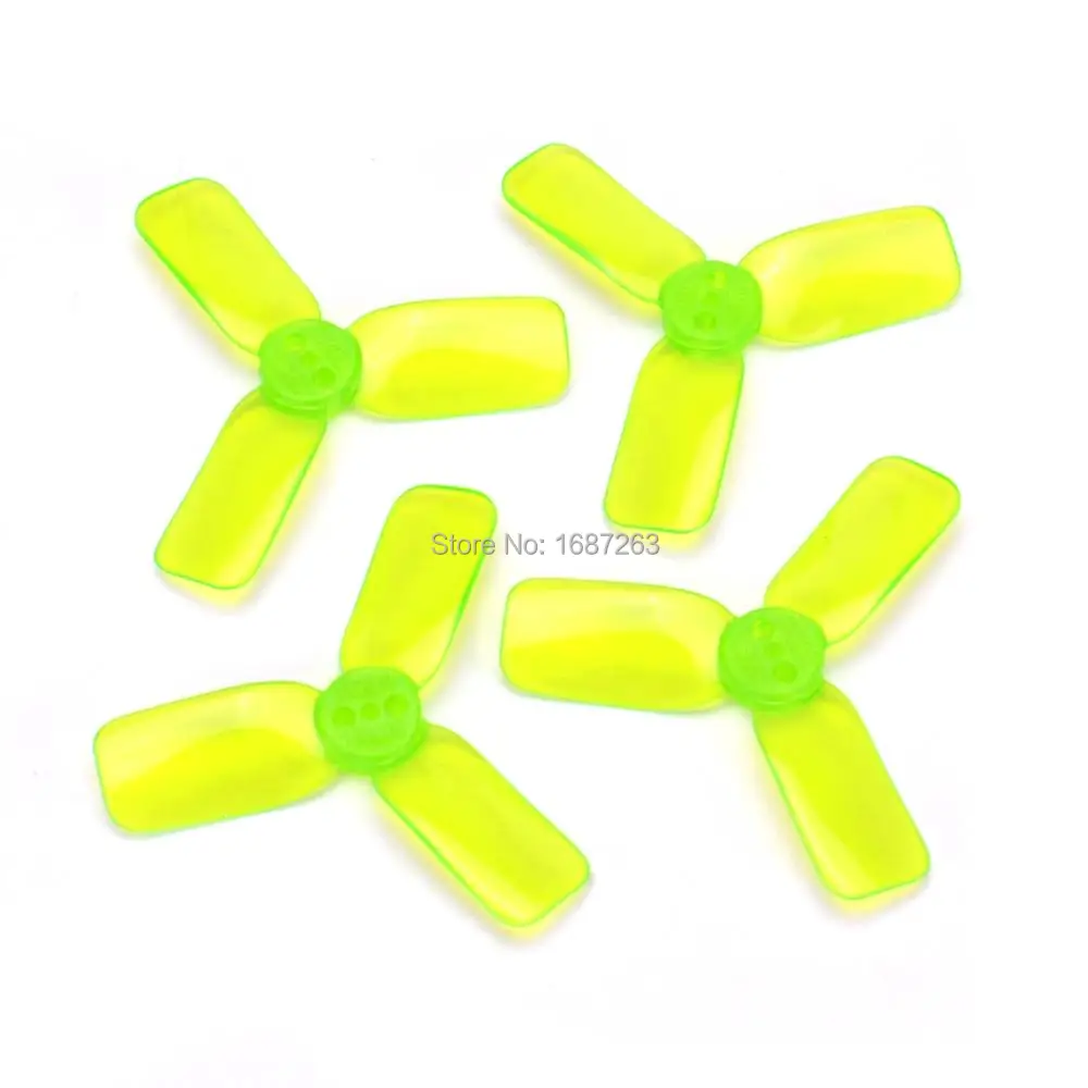 2030 3 blades 2inch Clear Propeller CW  CCW support 1104 motor for 80mm 90mm Q90 mini FPV Racing Quadcopter (7)