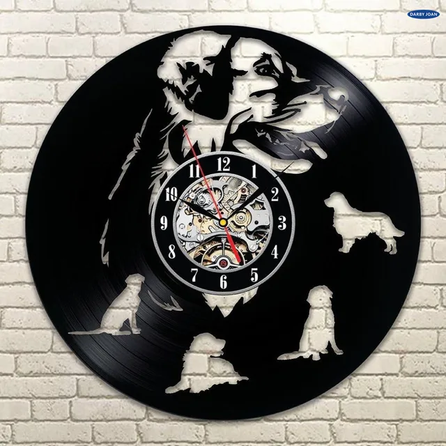 Regalos de reloj de pared creativo disco de vinilo decoración de pared