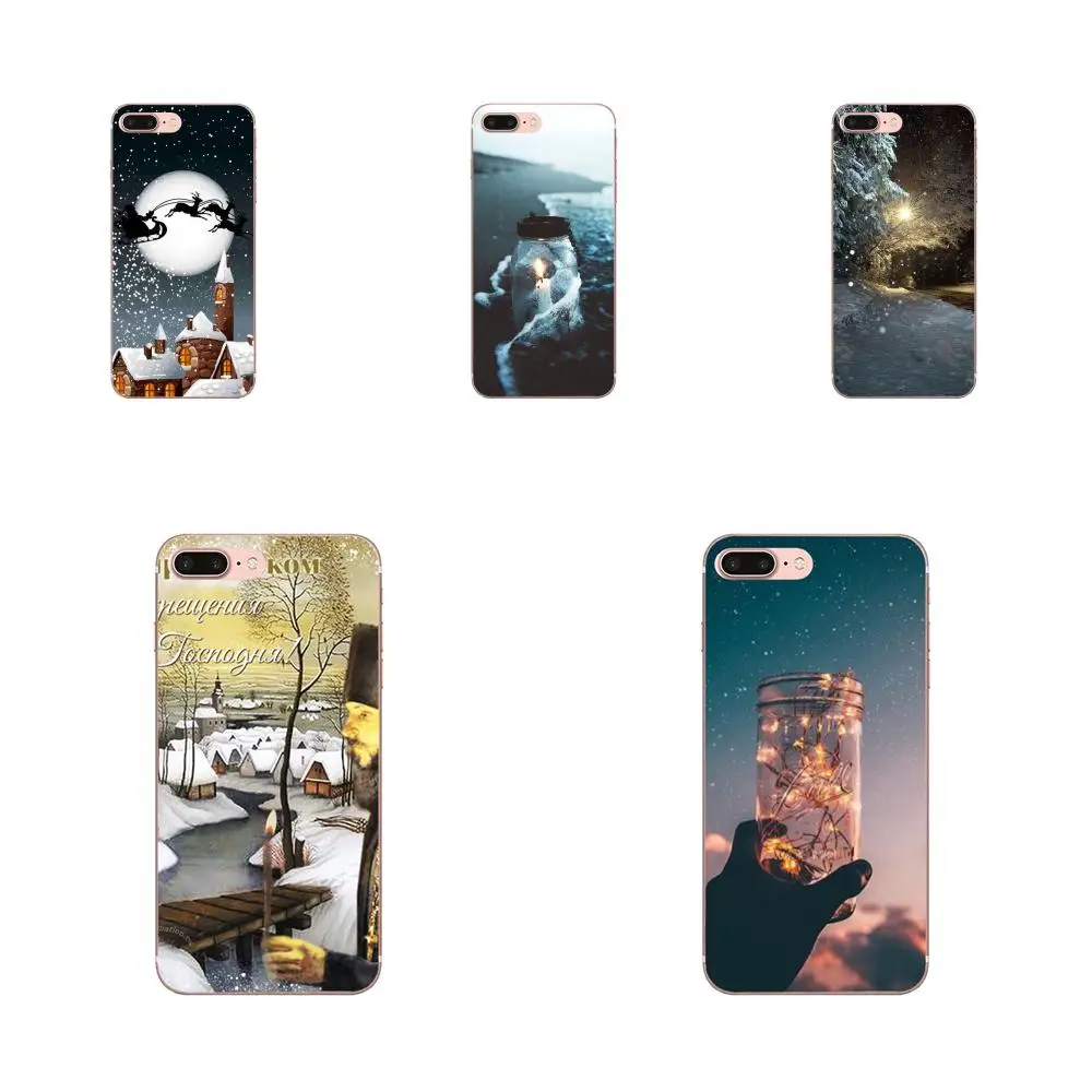 

Soft Design Phone Landscape Winter Light Snow For Huawei Honor 4C 5A 5C 5X 6 6A 6X 7 7A 7C 7X 8 8C 8S 9 10 10i 20 20i Lite Pro
