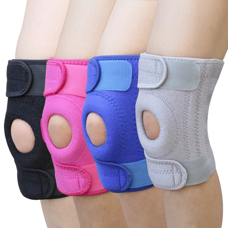 

Relieve Stress Sport Safety Knee Pad Protection Elastic Nylon Bandage Protector Adjustable Fitness Elbow Support Braces Adult