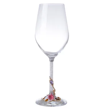 

Enamel crystal glass wine goblets cups and mugs creative drinkware