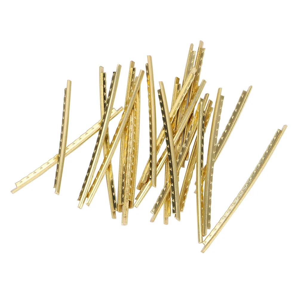 1Set Acoustic Guitar Fret Wire Copper Fingerboard Frets 2.0mm Gold