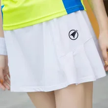 Горячая Женская Летняя Спортивная юбка с шортами для бадминтона и настольного тенниса Skorts дышащий двусторонний дозатор для соуса с закрывающимися крышками Йога Гольф юбки для бега