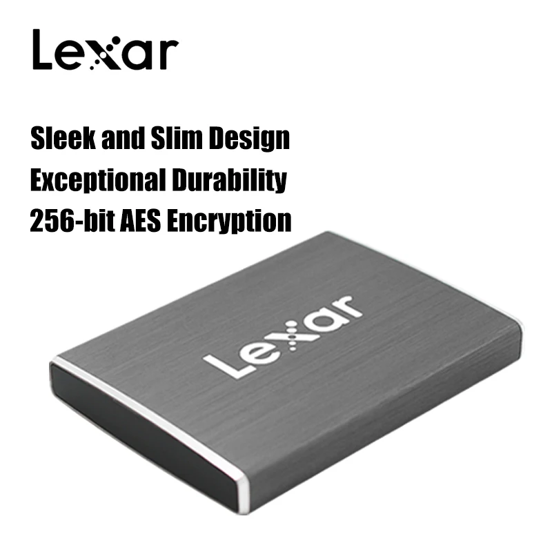 Lexar Портативный твердотельный накопитель type-C USB 3,1 внешний ssd 512 ГБ 240 ГБ внешний жесткий диск для планшета компьютера ноутбука