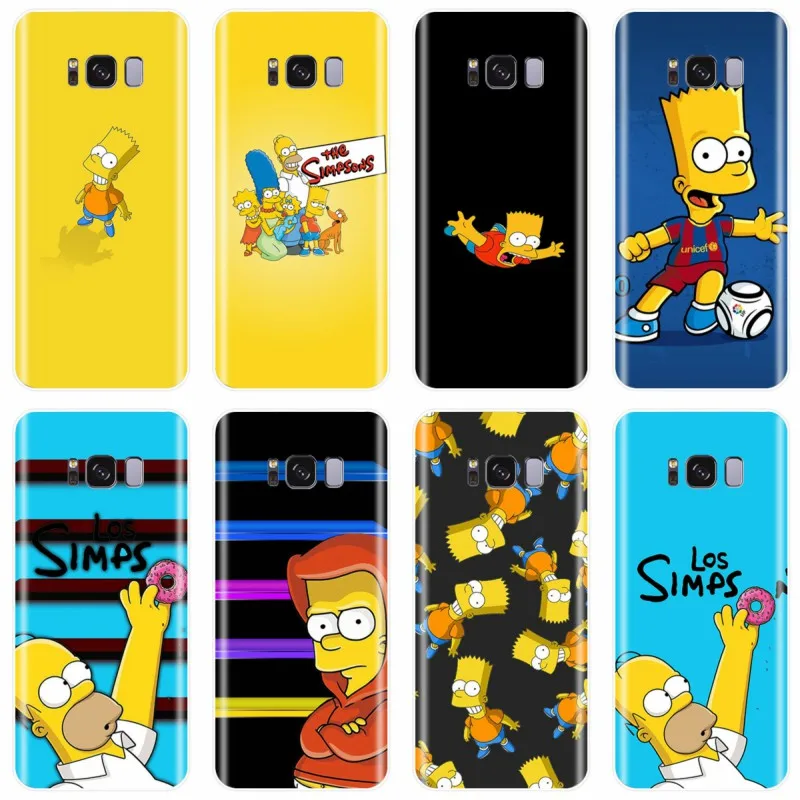 

The Simpsons Cartoons Anime Cover Soft Silicone TPU Phone Case For Samsung Galaxy S7EDGE S6 S7 S8 S9 S10 PLUS S10LITE NOTE 8 9