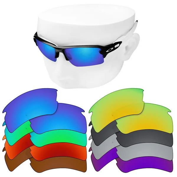 

OOWLIT Polarized Replacement Lenses for-Oakley Flak 2.0 XL OO9188 Sunglasses