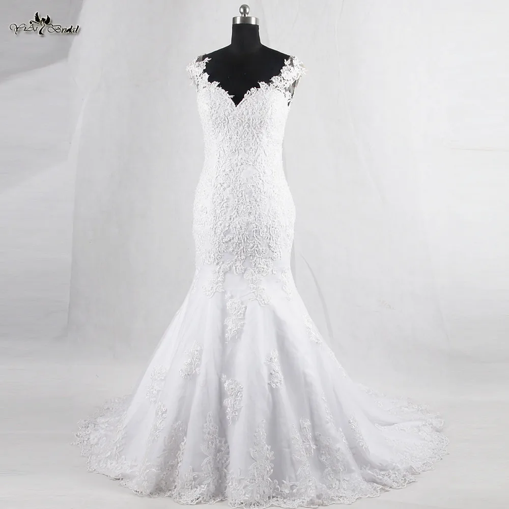 Aliexpress.com : Buy RSW945 Luxury Alibaba Lace Mermaid Wedding Dresses ...