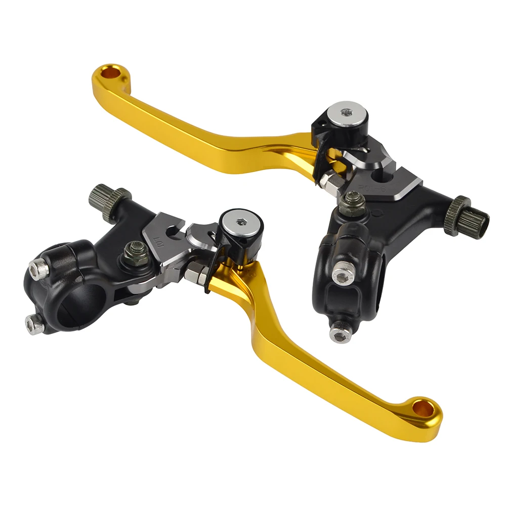 Короткие тормозные рычаги сцепления для Suzuki DR100 125 200 250 370 400 500 DS100 50 PE175 TS90/100 Honcho и т.