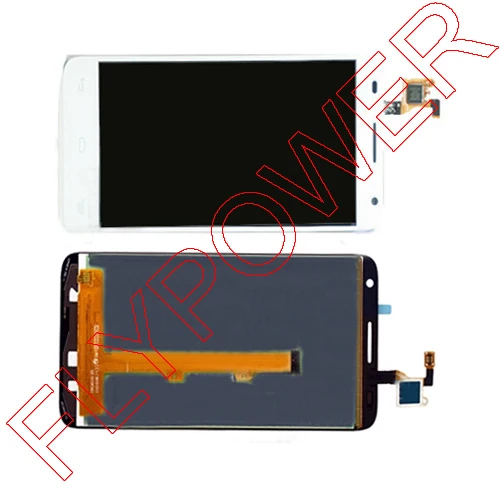 

For Alcatel One Touch Idol 2 Mini S OT6036 6036 6036Y LCD With Touch Screen Digitizer Assembly White By Free DHL;10PCS/LOT