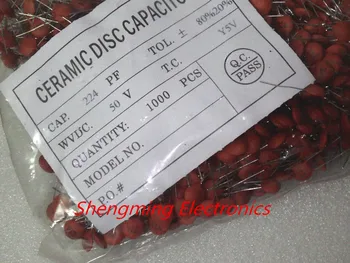 

1000PCS Ceramic Disc Capacitors 50V 224pf 0.22uf