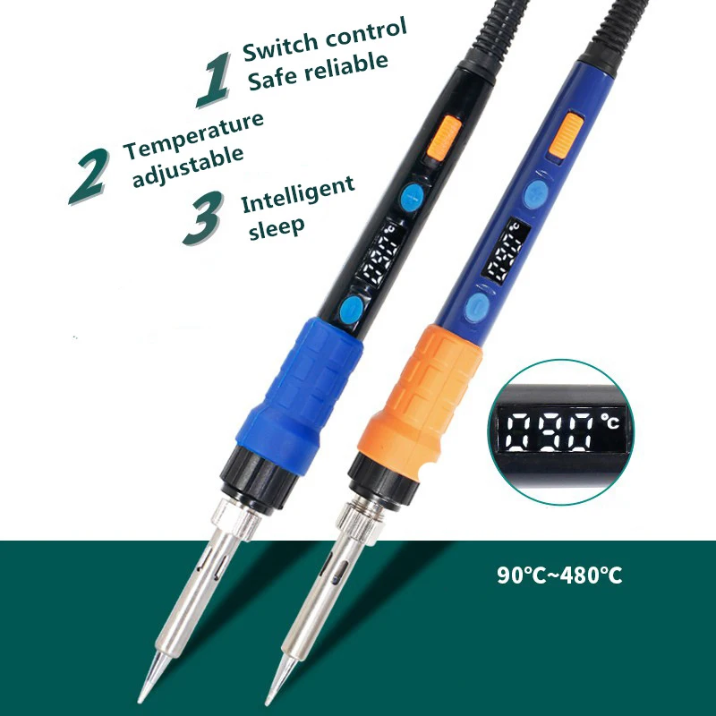 Beste YIHUA 928D EU Plug Elektrische Soldeerbout Digitale Display ESD Constante Temperatuur Temperatuur Instelbare Soldeerbout