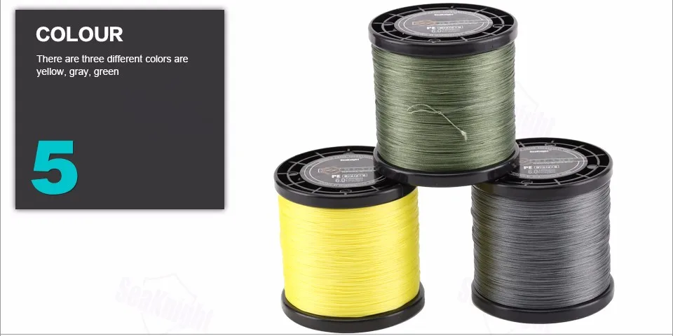 8 Vertentes Verde Linha 20-100LB 0.175- 0.480mm