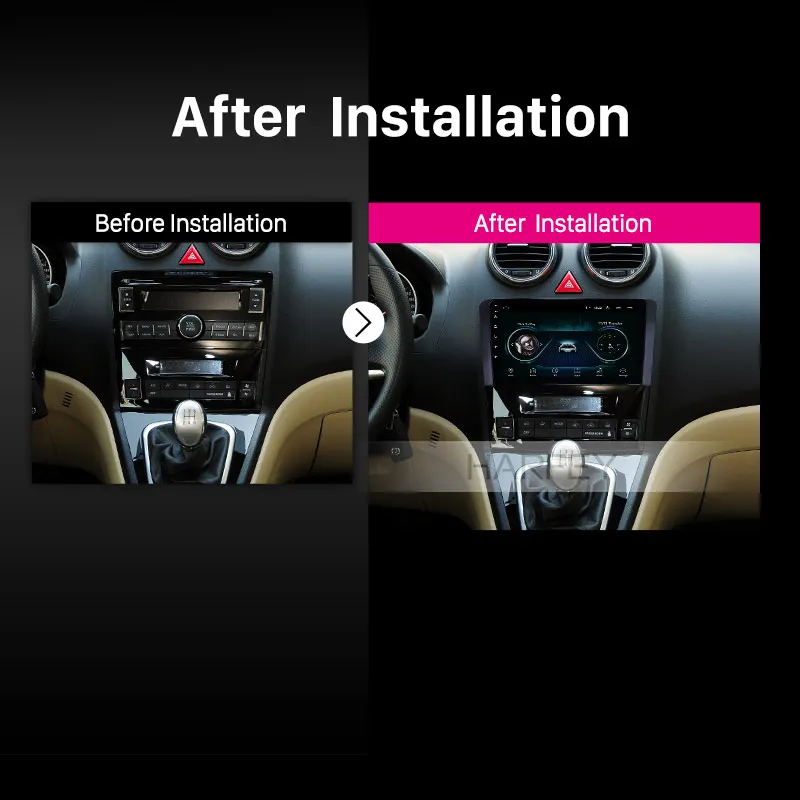 Discount Harfey Android 8.1 GPS Navigation 9 inch car Radio for Great Wall Haval H6 2011-2016 HD Touchscreen USB AUX support Carplay 3G 5