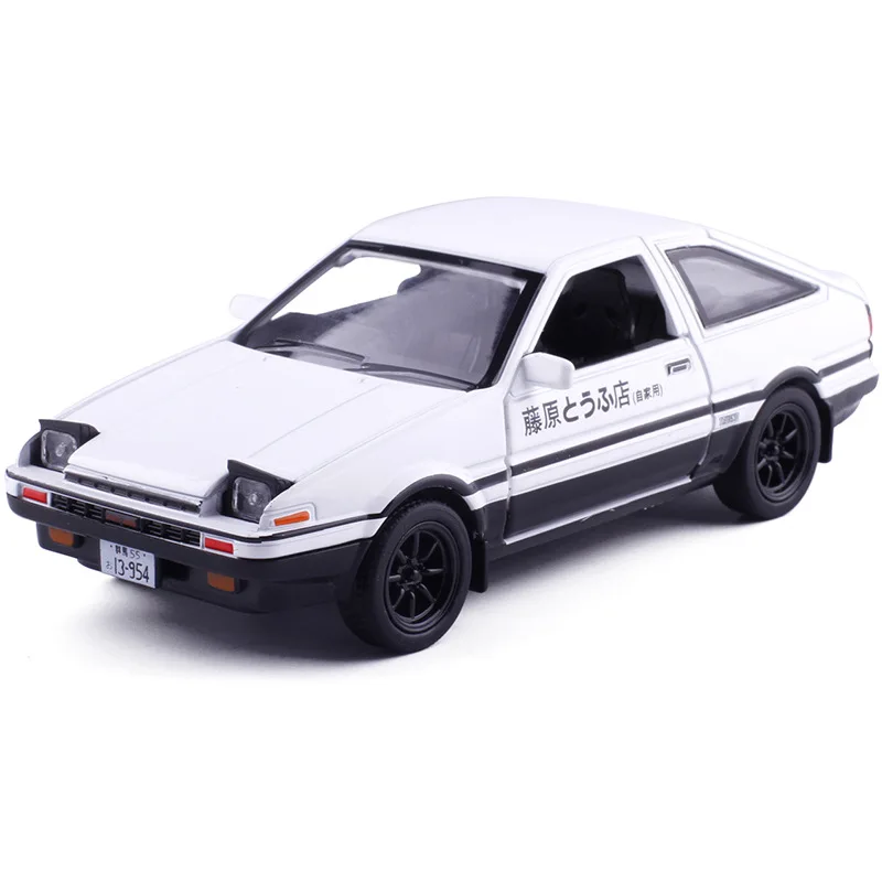 Лидер продаж игрушечный автомобиль INITIAL D AE86 металлическая игрушечная машинка из