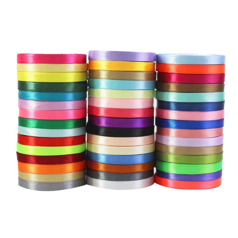 

25 yards 1cm ribbon gift wrapping Ribbon Wedding Decoration chairback party Christmas headdress ribbon