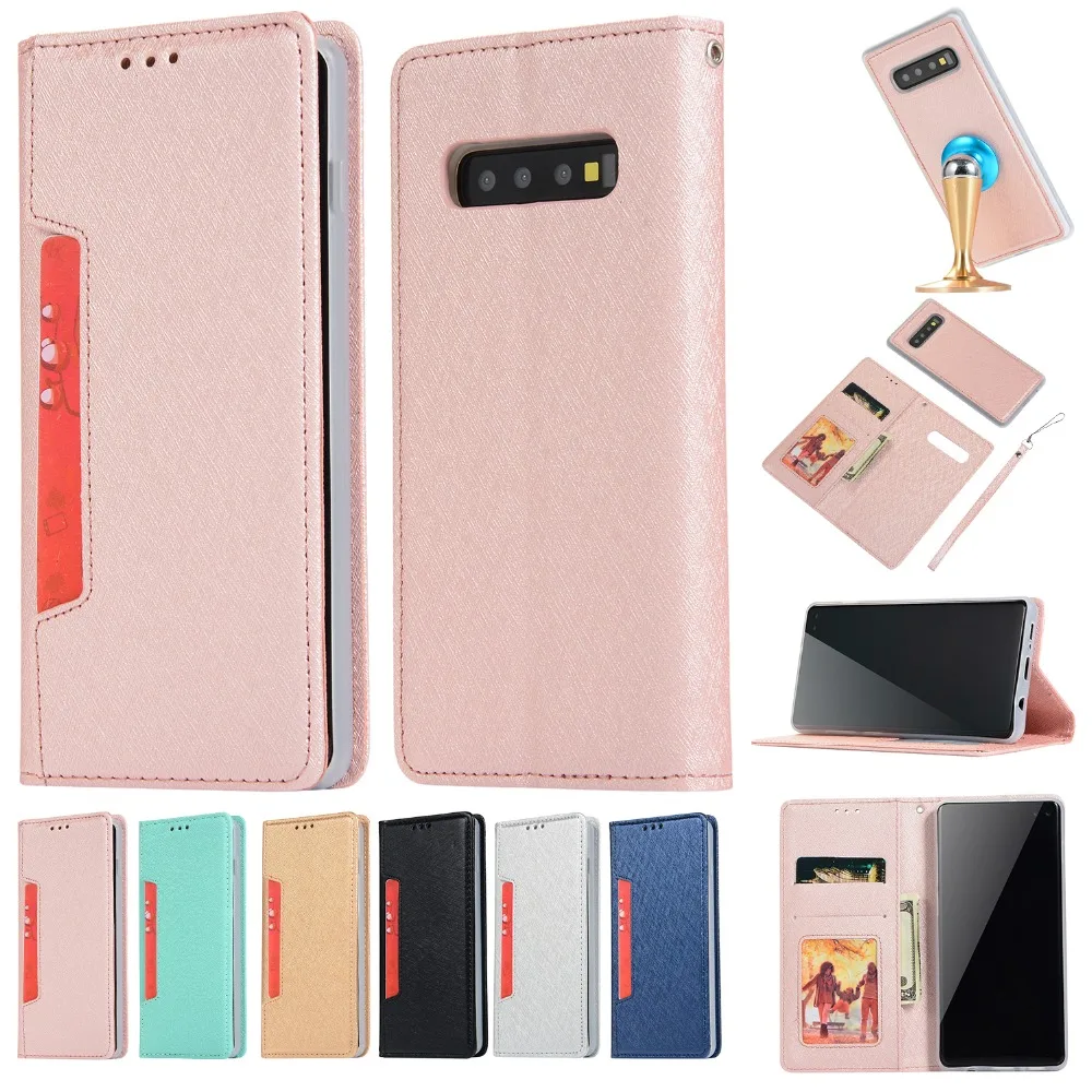 

Haissky Detachable Flip Leather Case for Samsung S10 S10 Plus S7 S7 Edge S8 S9 Plus Note 8 9 Removable Magnetic Wallet Case Capa
