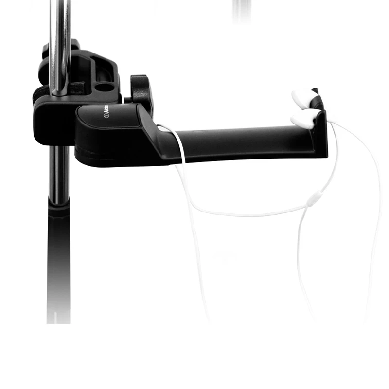 MAS003 Steel Universal Headphone Destop Mount Holder Hanger Hook Headset Shelf Rack Earphones Stand Gaming Studio DJ With Screws