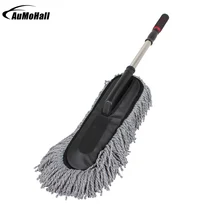 Large Microfiber Telescoping Car Wash Body Duster Brush Dirt Dust Mop Cleaning Tool Dusting Mops Dusters