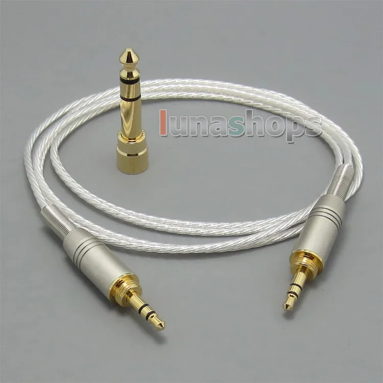 

Silver Plated headphone Cable For For Audio ATH-pro500mk2 ATH-PRO700MK2 ATH-PRO5V ATH-M50 ATH-M50RD Headphone LN004786