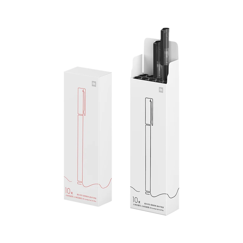 Оригинальная шариковая ручка Xiaomi Mijia 0 5 мм MI Kaco стержень прочная для подписи