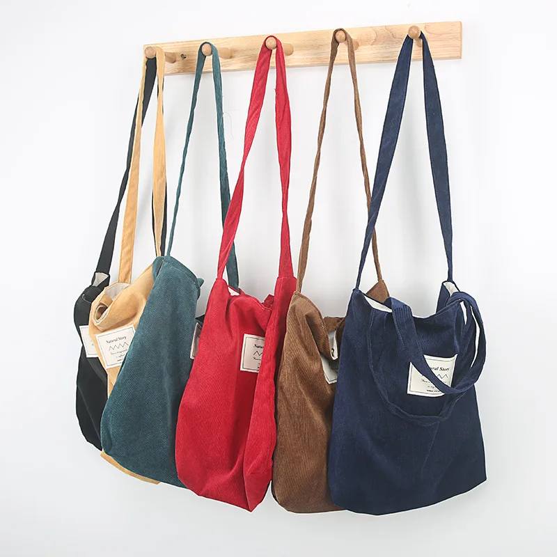 corduroy messenger bag