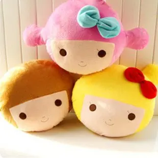 Мягкие игрушки для оптовых продаж милый подарок для девочек детское кресло для автомобиля диванная подушка, мягкая подушка, теплые, милые, миленькие в японском стиле(38*24 см 3 шт./лот