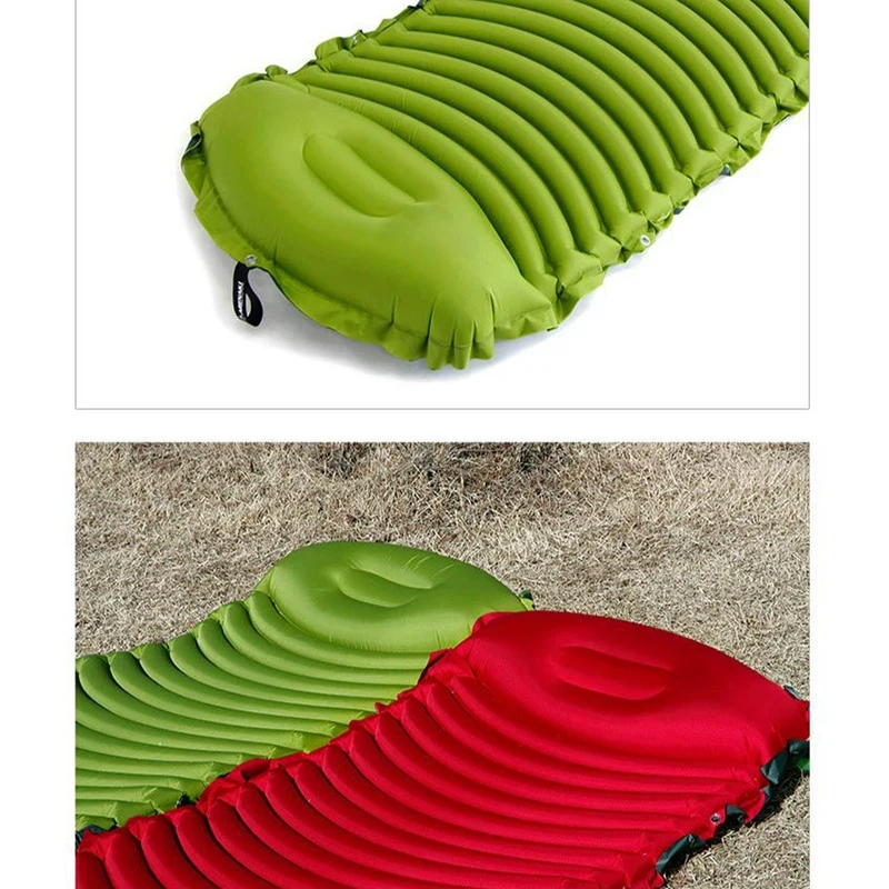 Hot-Outdoor Camping Automatic Inflatable Cushion Tent Air Mattress Moisture-Proof Massage Sleeping Pad Ultra-Light Portable Tr